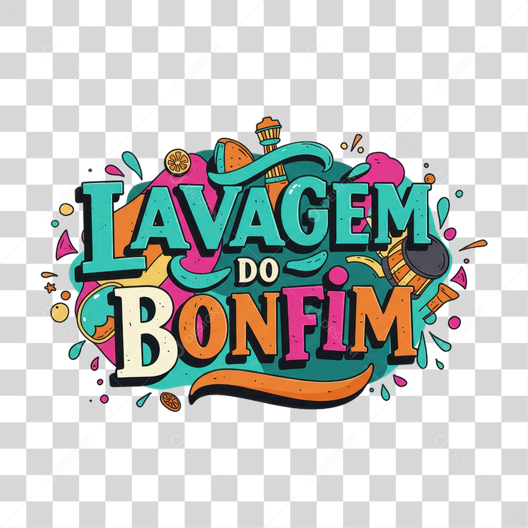 Elemento Lavagem do Bonfim para composição