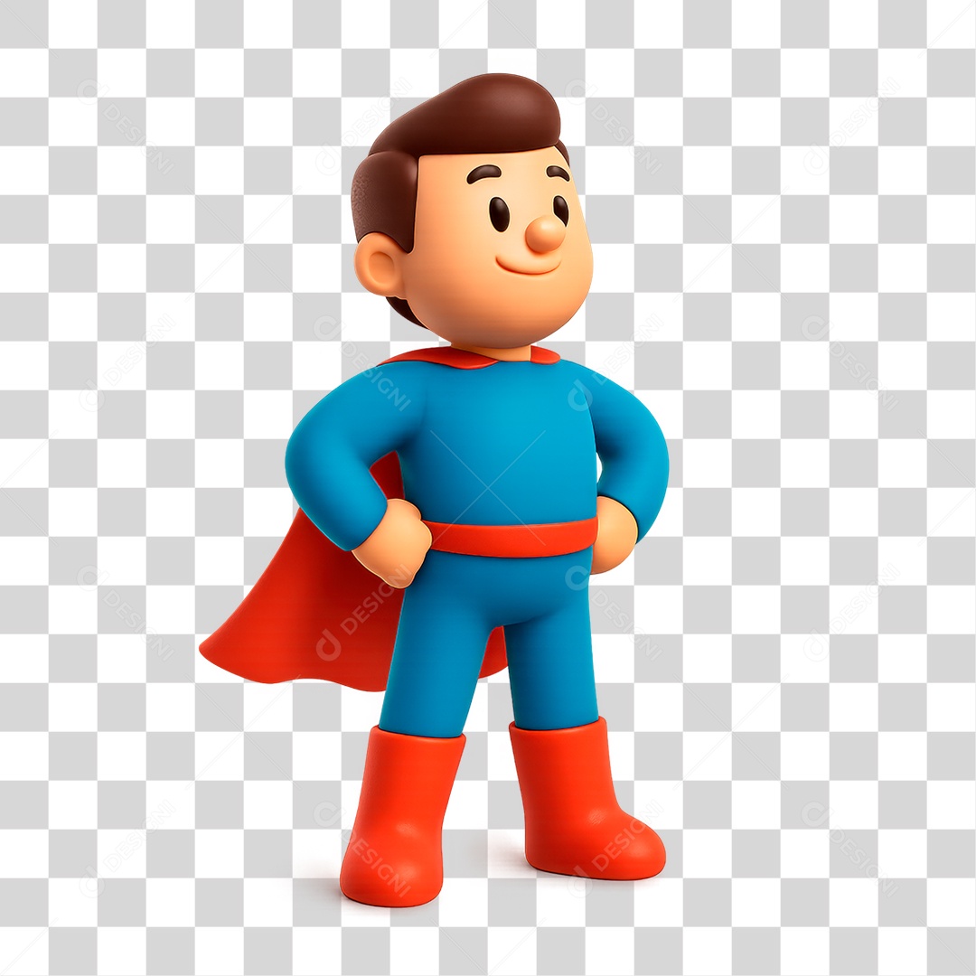 Personagem Super Herói PNG Transparente