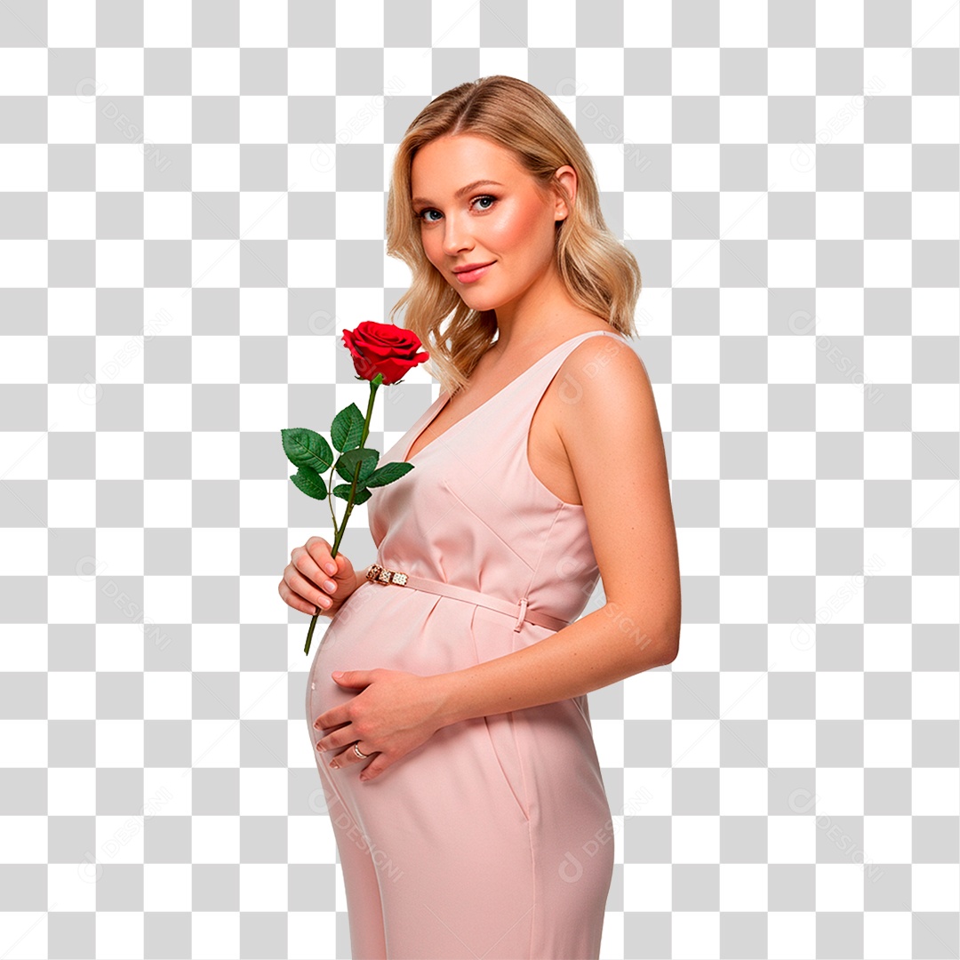Mulher Grávida PNG Transparente
