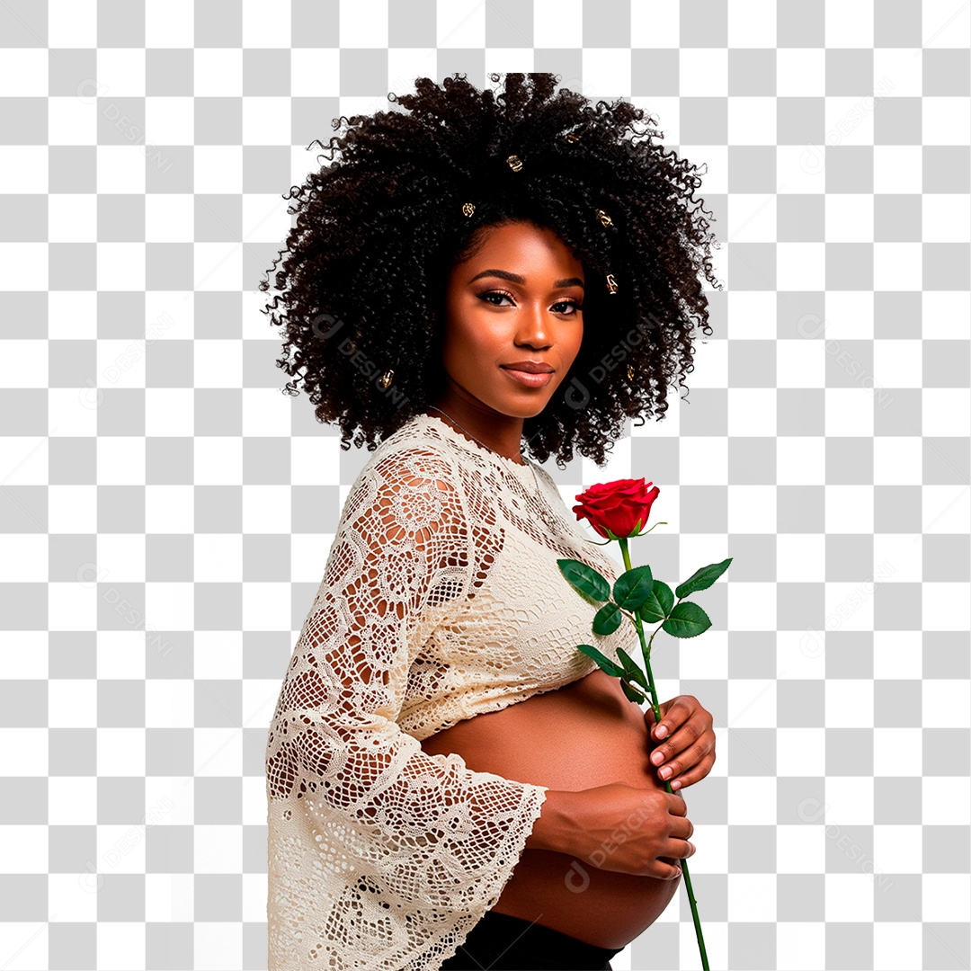 Mulher Grávida PNG Transparente