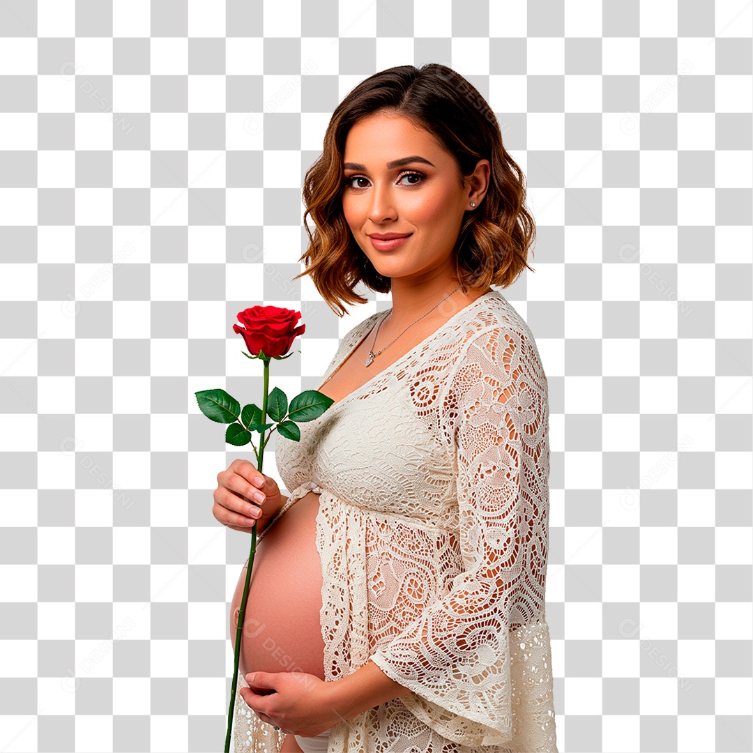 Mulher Grávida PNG Transparente