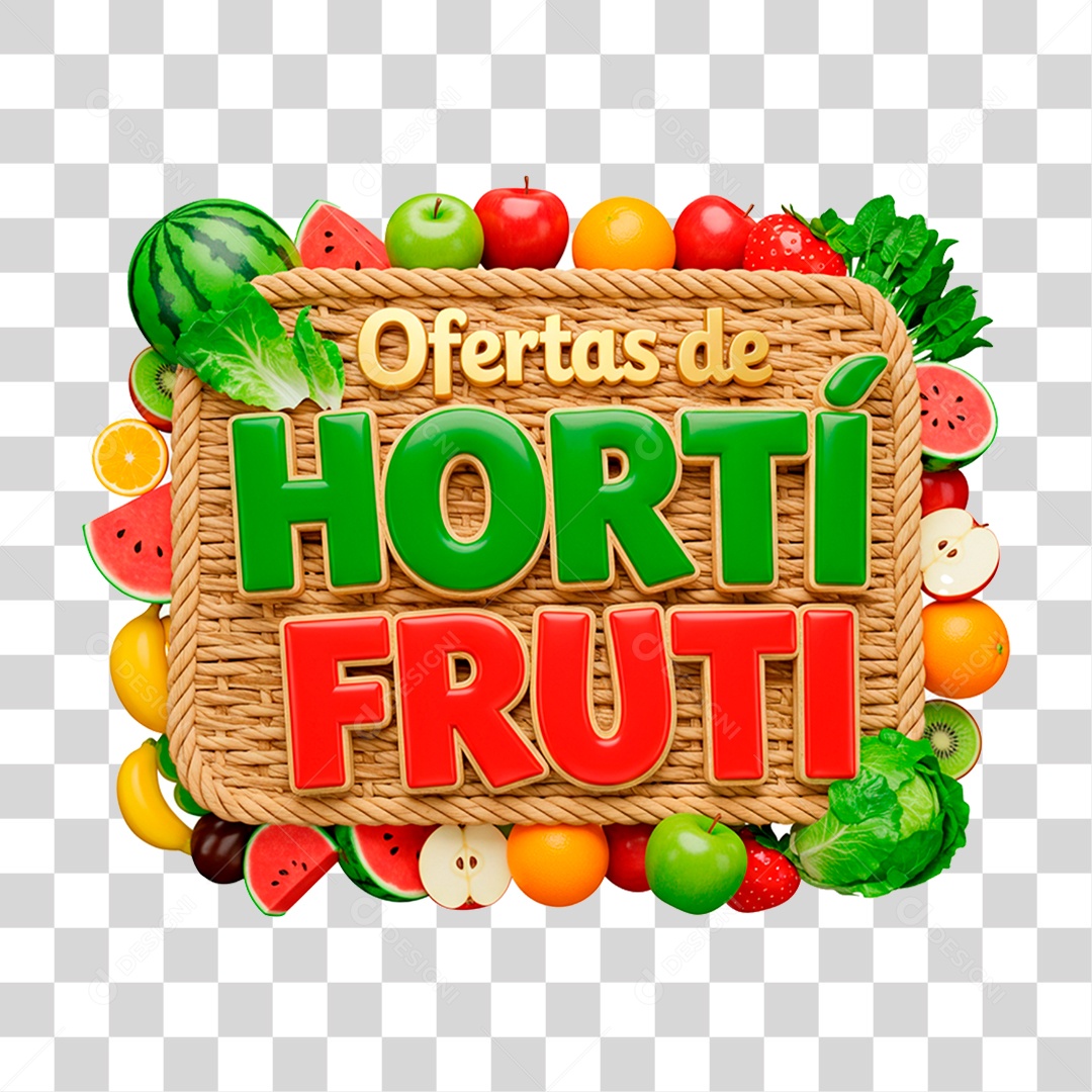 Ofertas de Hortifrúti PNG Transparente