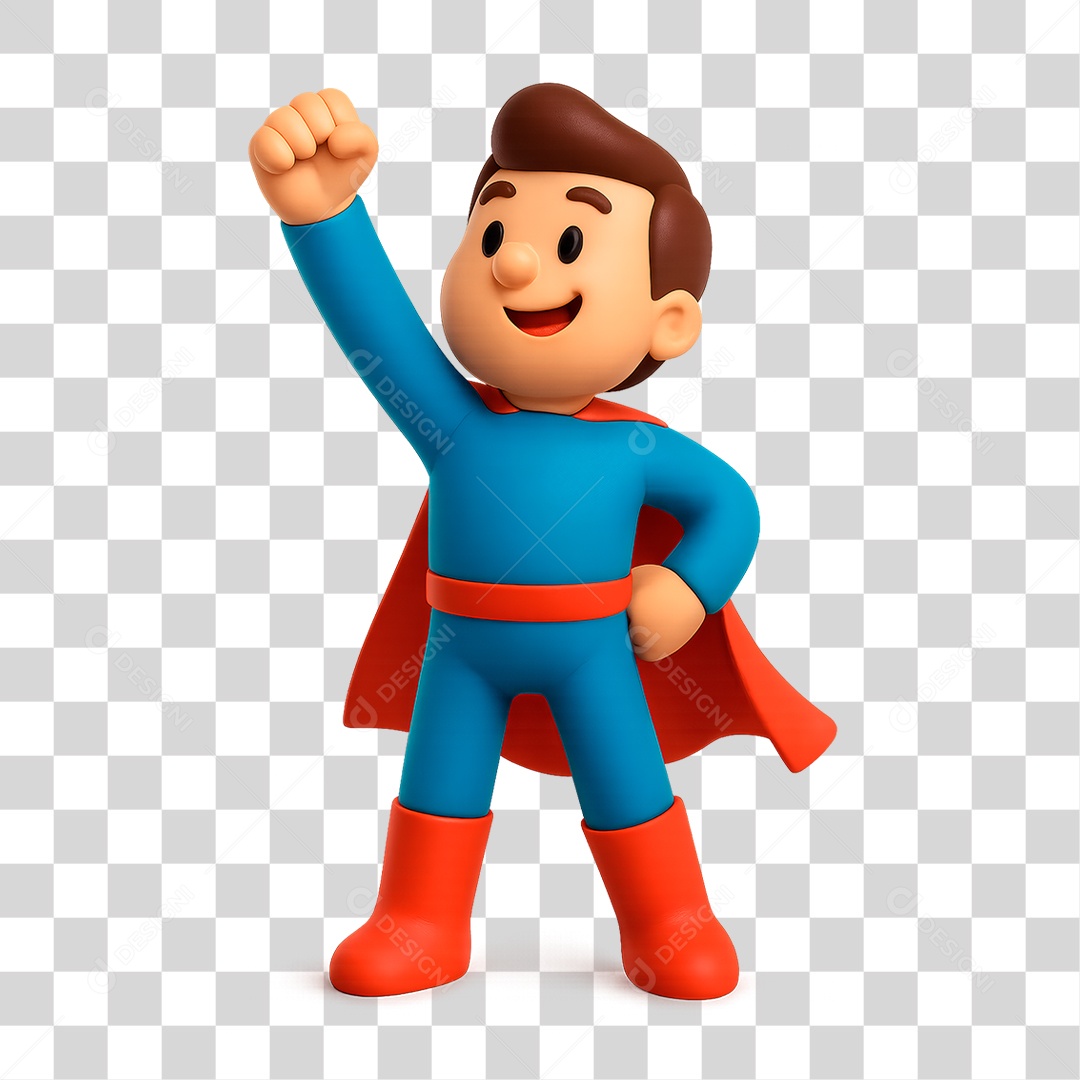 Personagem Super Herói PNG Transparente