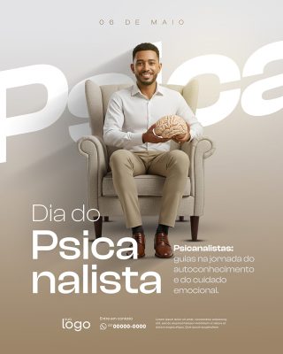 Dia Do Trabalhador 01 de Maio Parabéns Social Media PSD Editável