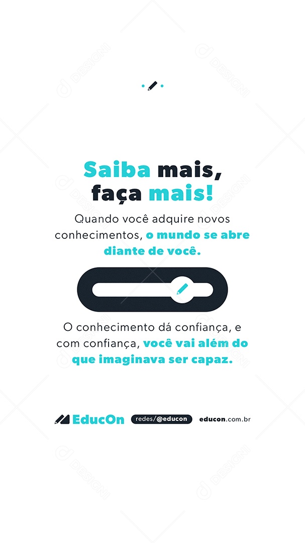 Story Curso Saiba Mais Faça Mais Social Media PSD Editável