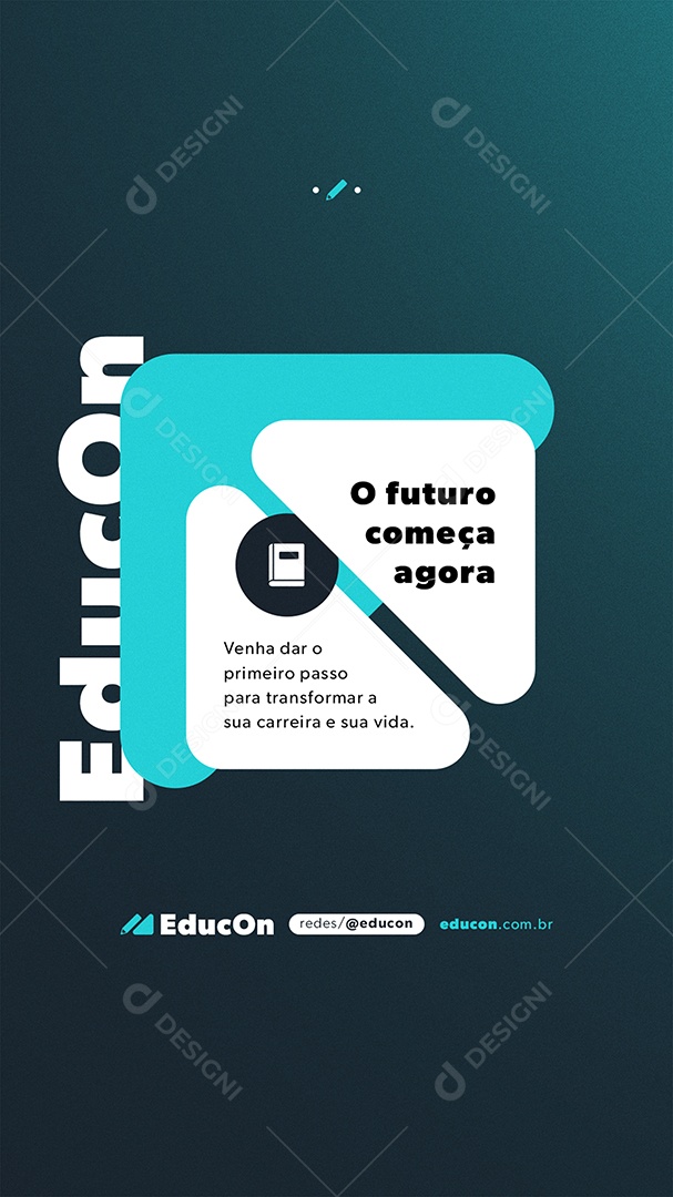 Story Cursos O Futuro Começa Agora Social Media PSD Editável