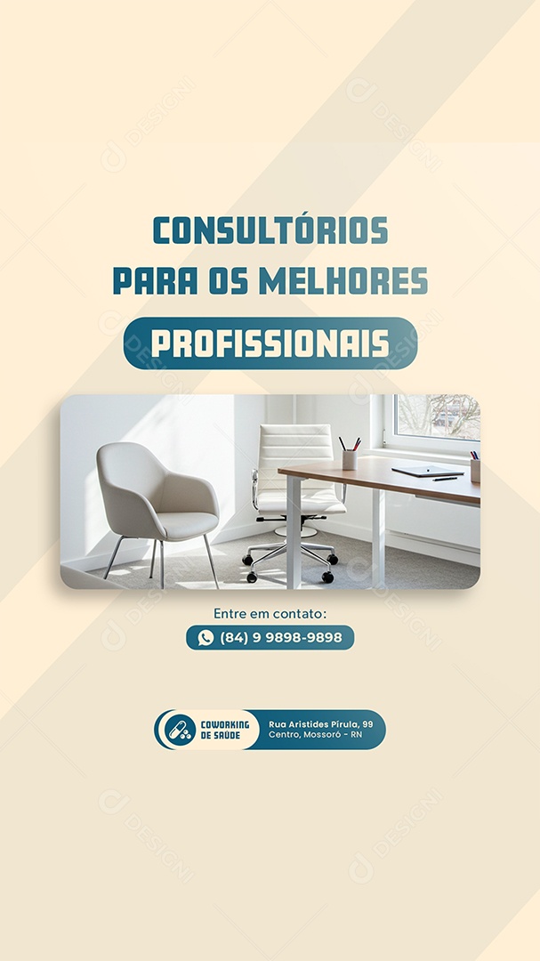Story Consultórios Para Os Melhores Profissionais Social Media PSD Editável