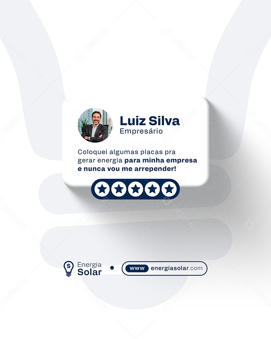 Energia Solar Coloque Algumas Placas Para Gerar Energia Social Media PSD Editável