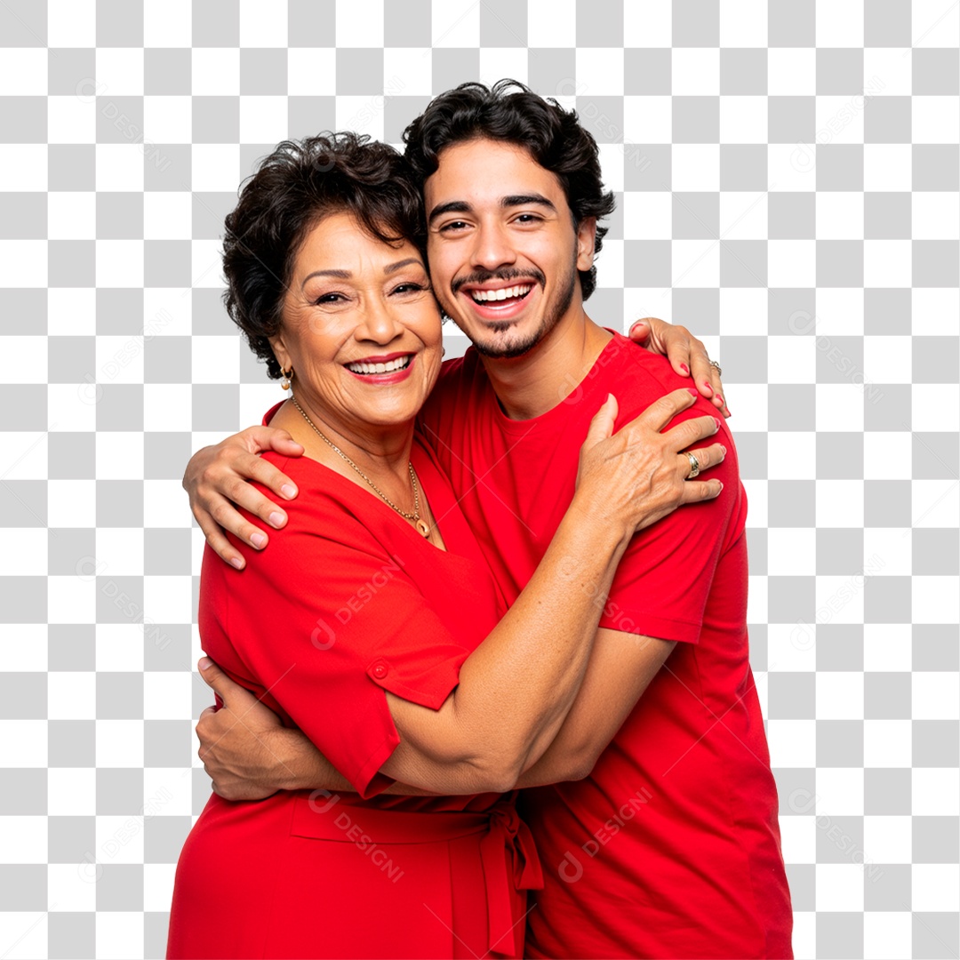 Mãe e Filho PNG Transparente