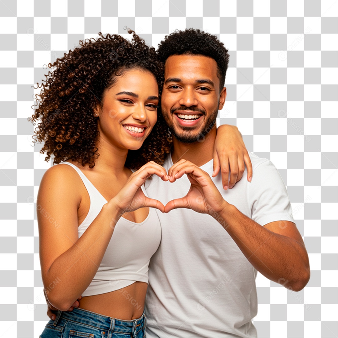 Casal PNG Transparente