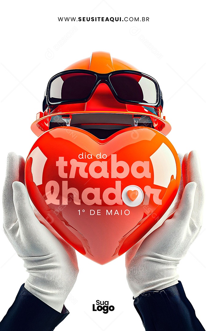Story Dia Do Trabalhador 01 de Maio Social Media PSD Editável