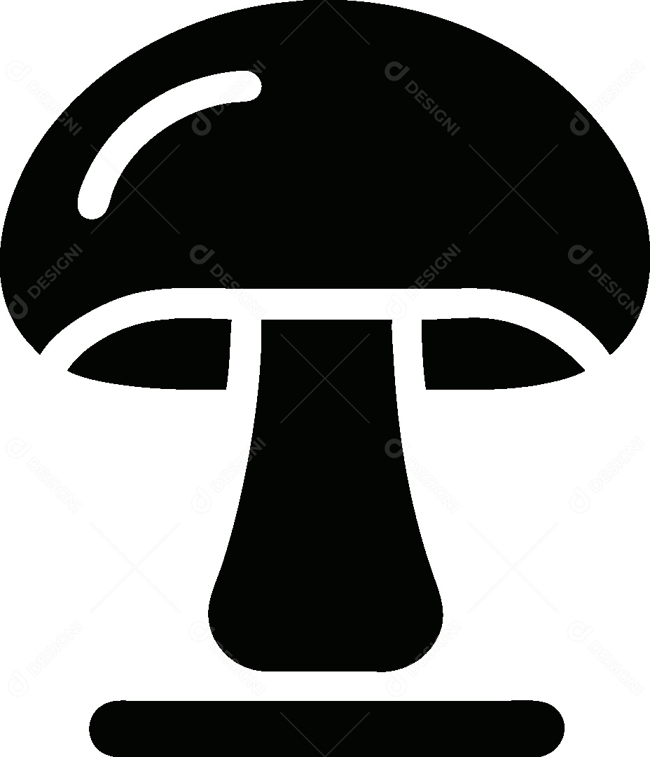 Cogumelo Ilustração Vetor EPS