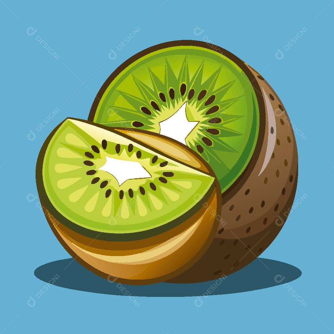 Caqui Ilustração Vetor EPS