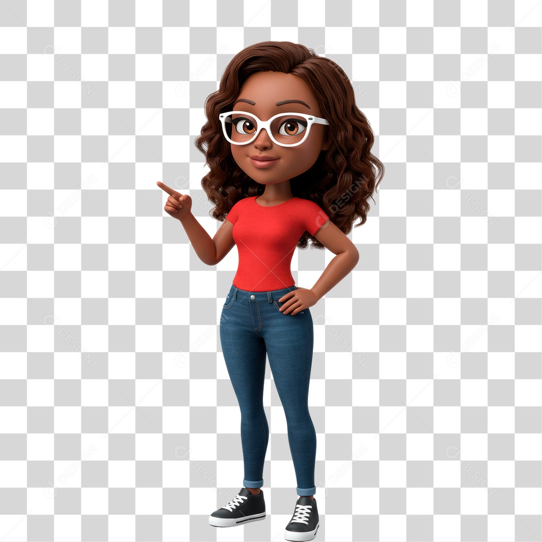 Personagem Mulher PNG Transparente