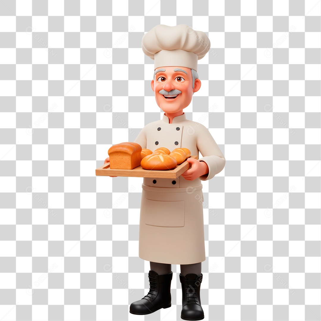Cozinheiro PNG Transparente