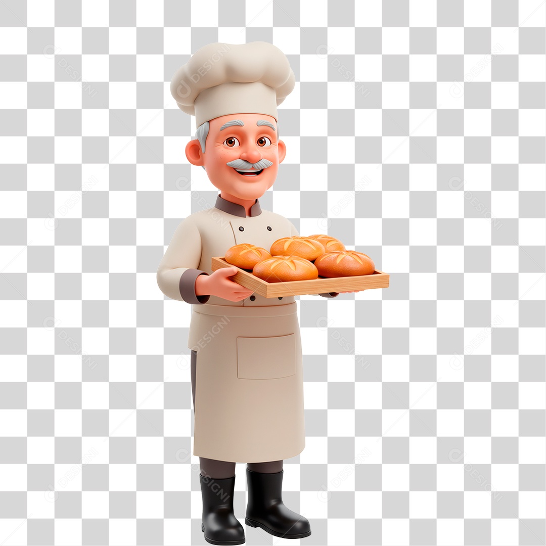 Cozinheiro PNG Transparente