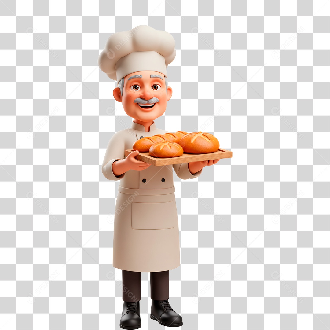 Cozinheiro PNG Transparente