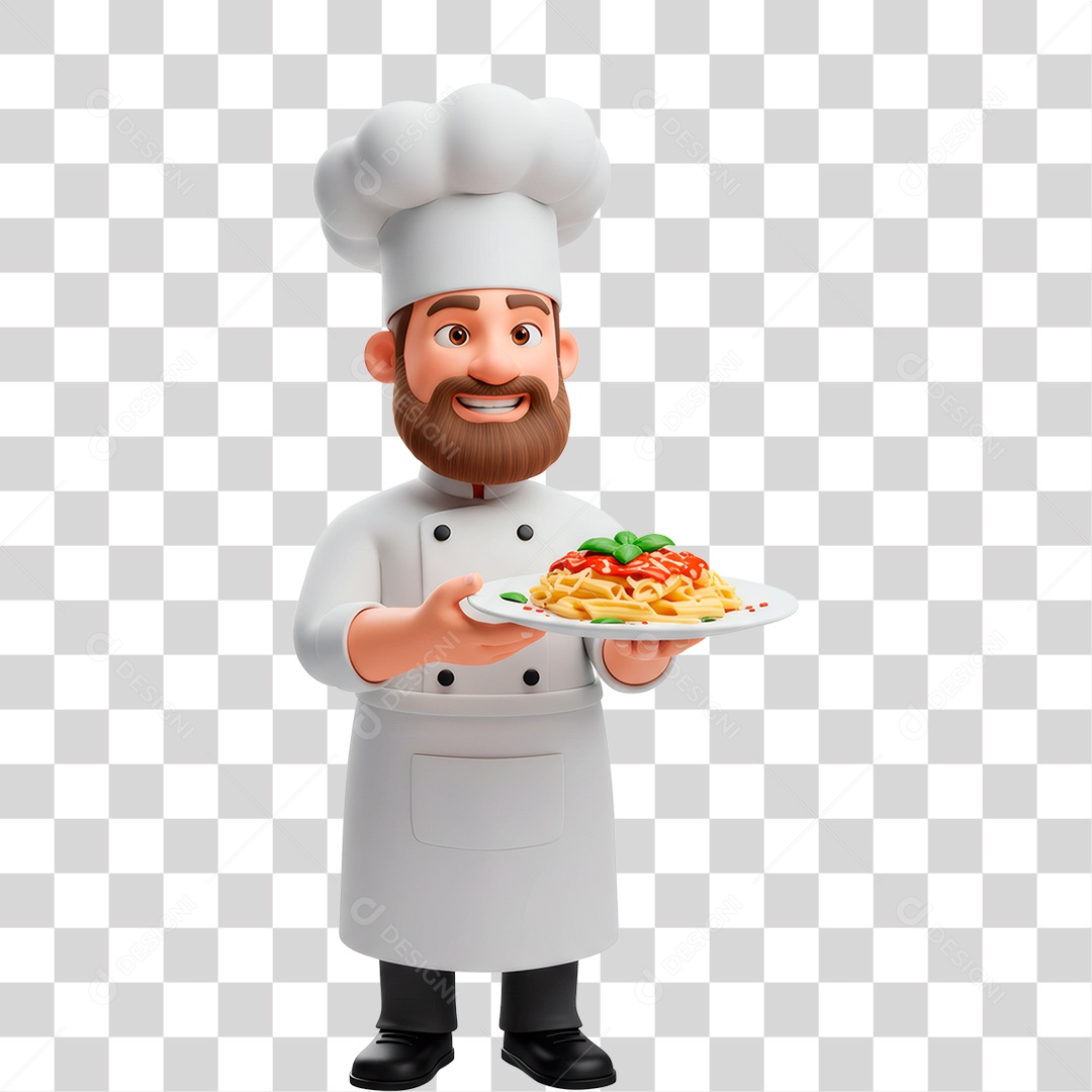 Cozinheiro PNG Transparente
