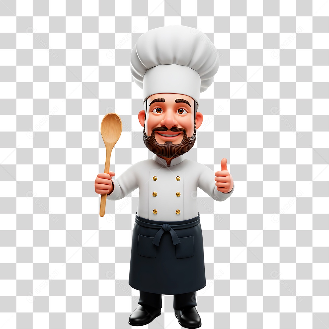 Cozinheiro PNG Transparente