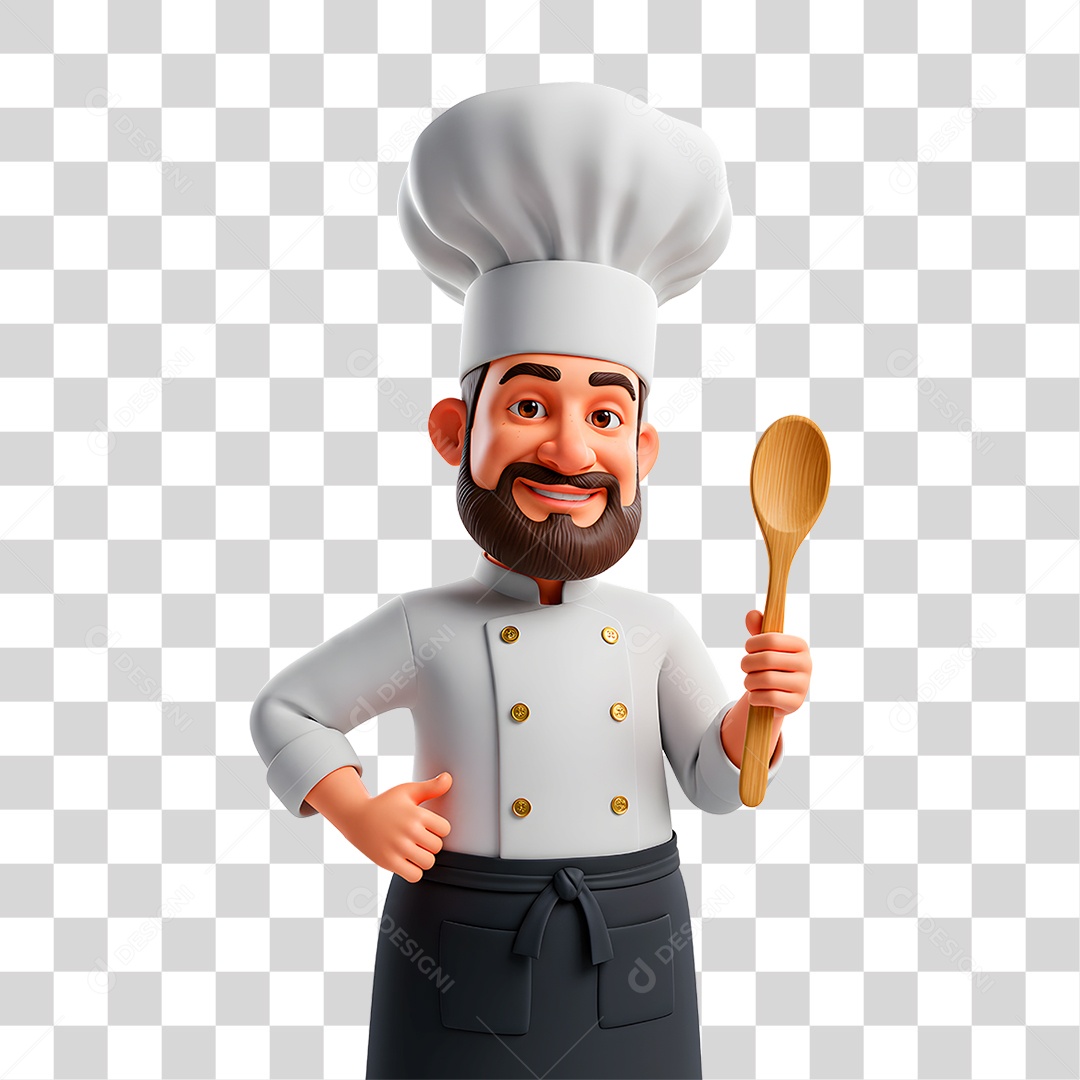 Cozinheiro PNG Transparente