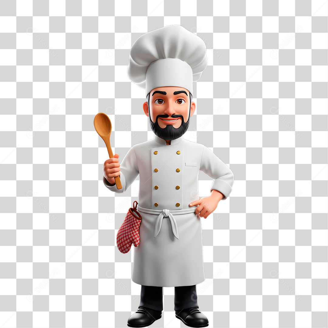 Cozinheiro PNG Transparente