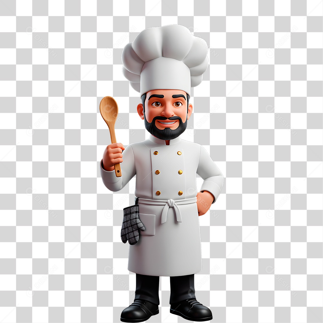 Cozinheiro PNG Transparente