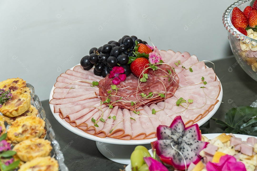 Mesa de festa de aniversário