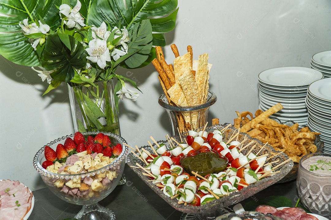 Mesa de festa de aniversário
