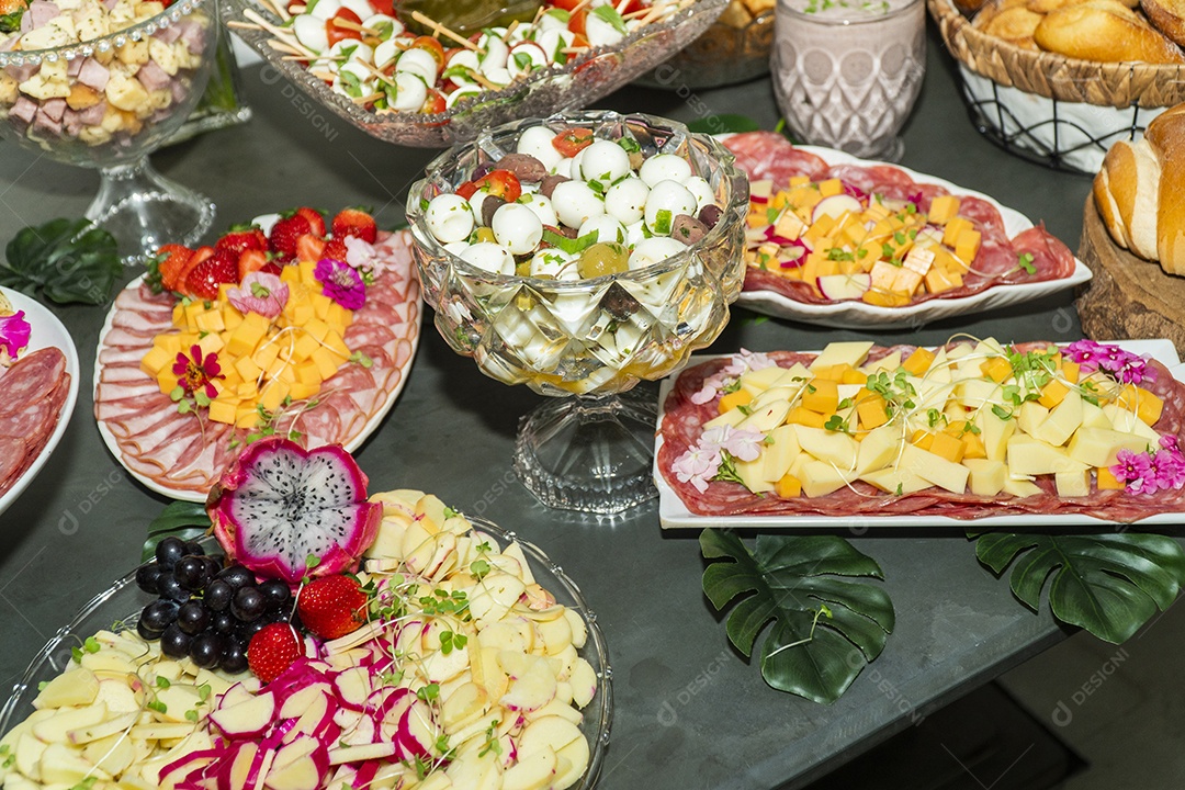 Mesa de festa de aniversário