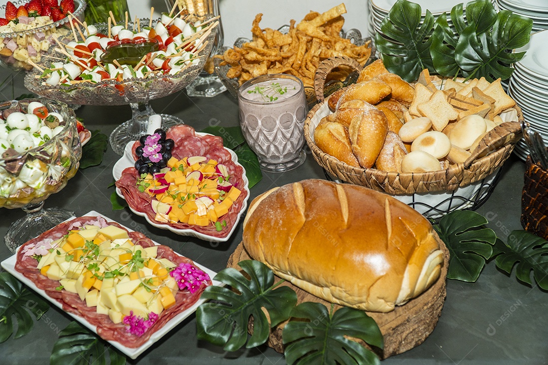 Mesa de festa de aniversário