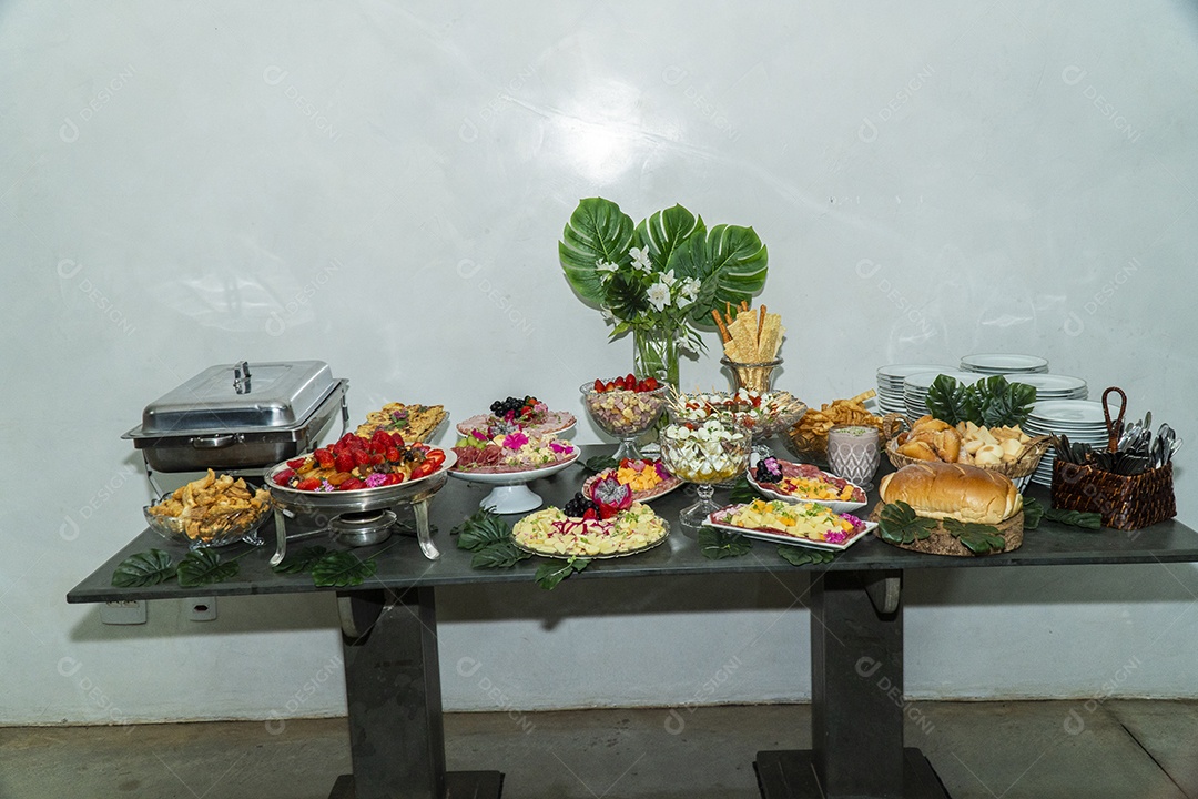 Mesa de festa de aniversário