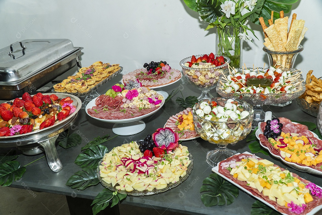 Mesa de festa de aniversário