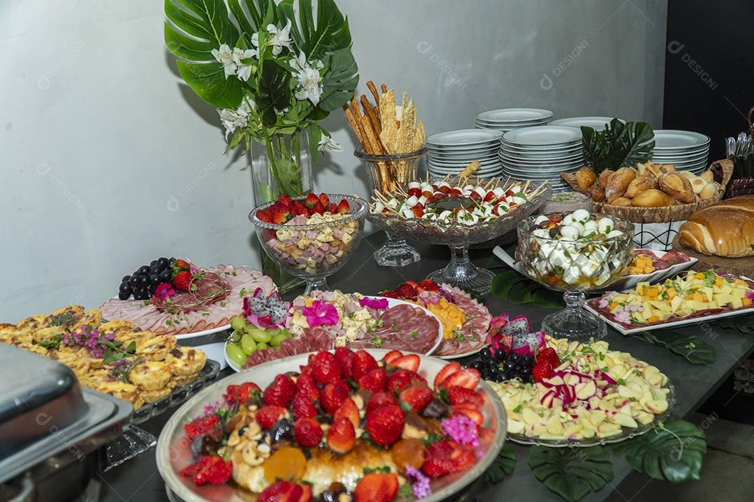 Mesa de festa de aniversário