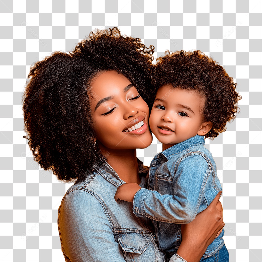 Mãe e Filho PNG Transparente