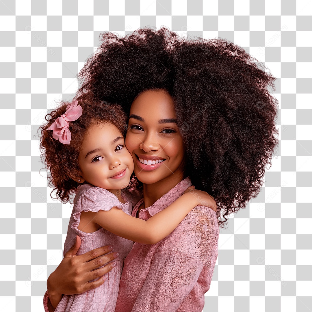 Mãe e Filha PNG Transparente