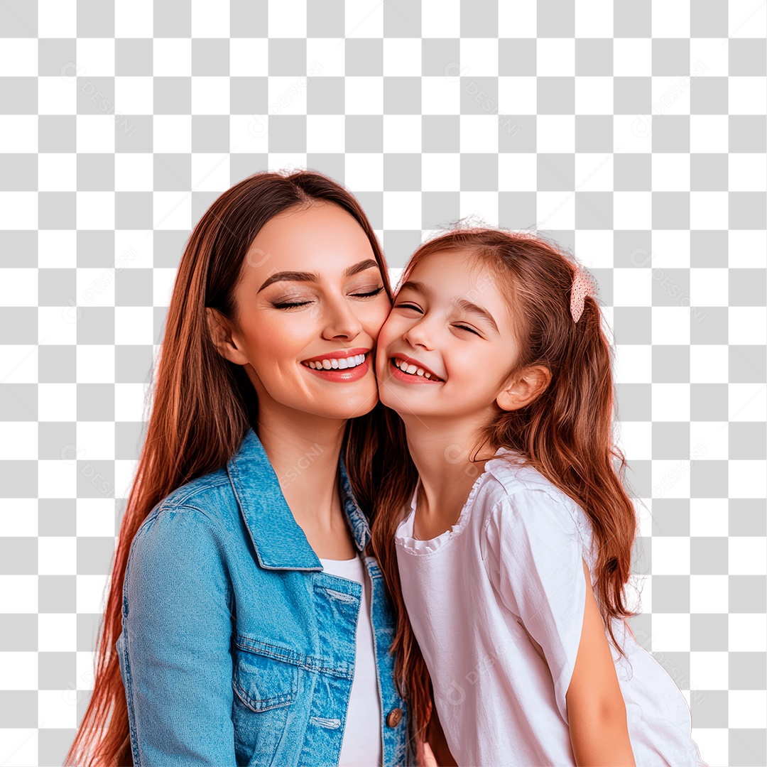 Mãe e Filha PNG Transparente