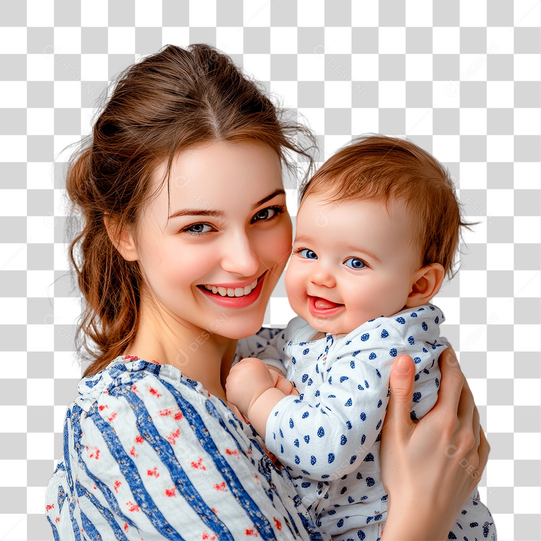 Mãe e Filha PNG Transparente