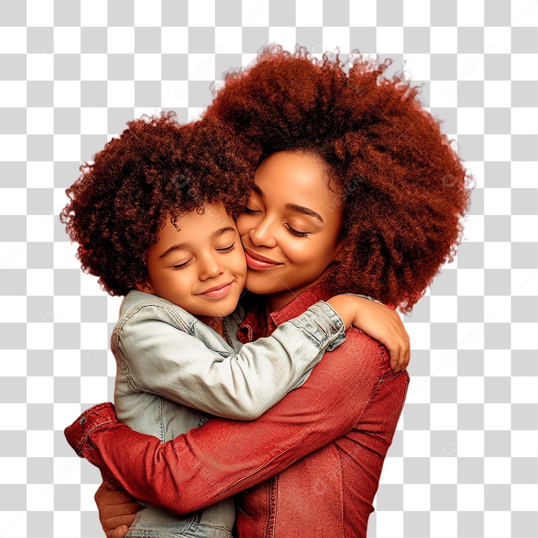 Mãe e Filho PNG Transparente