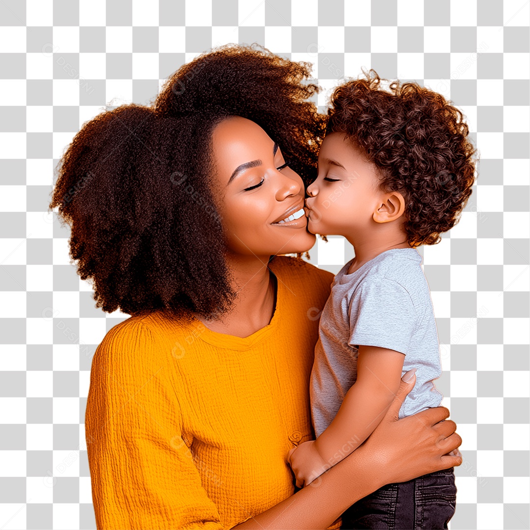 Mãe e Filho PNG Transparente