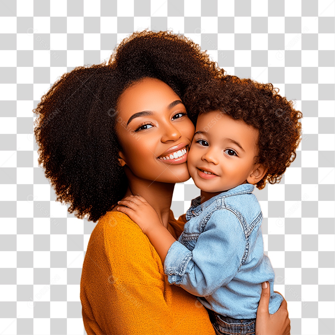 Mãe e Filho PNG Transparente