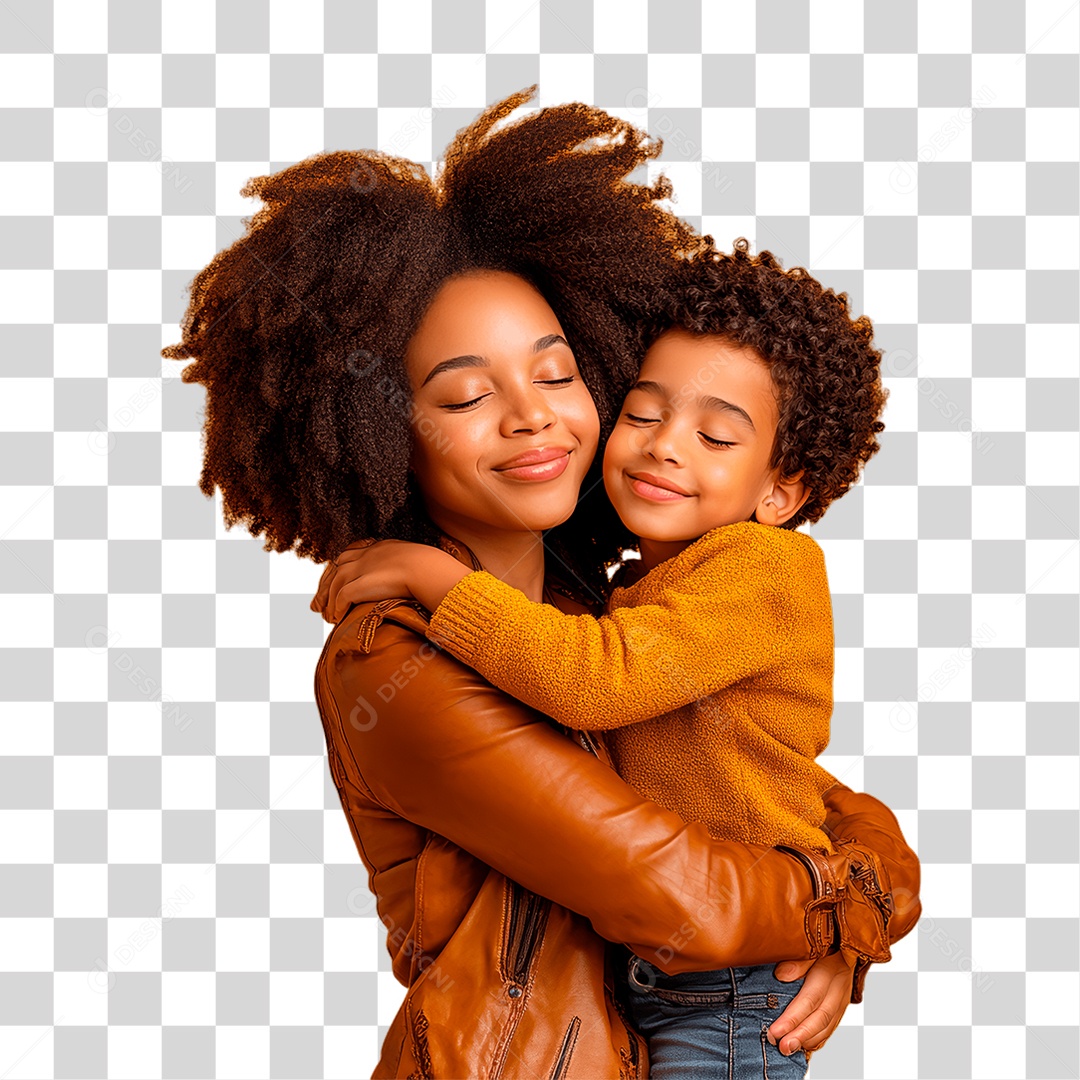 Mãe e Filho PNG Transparente