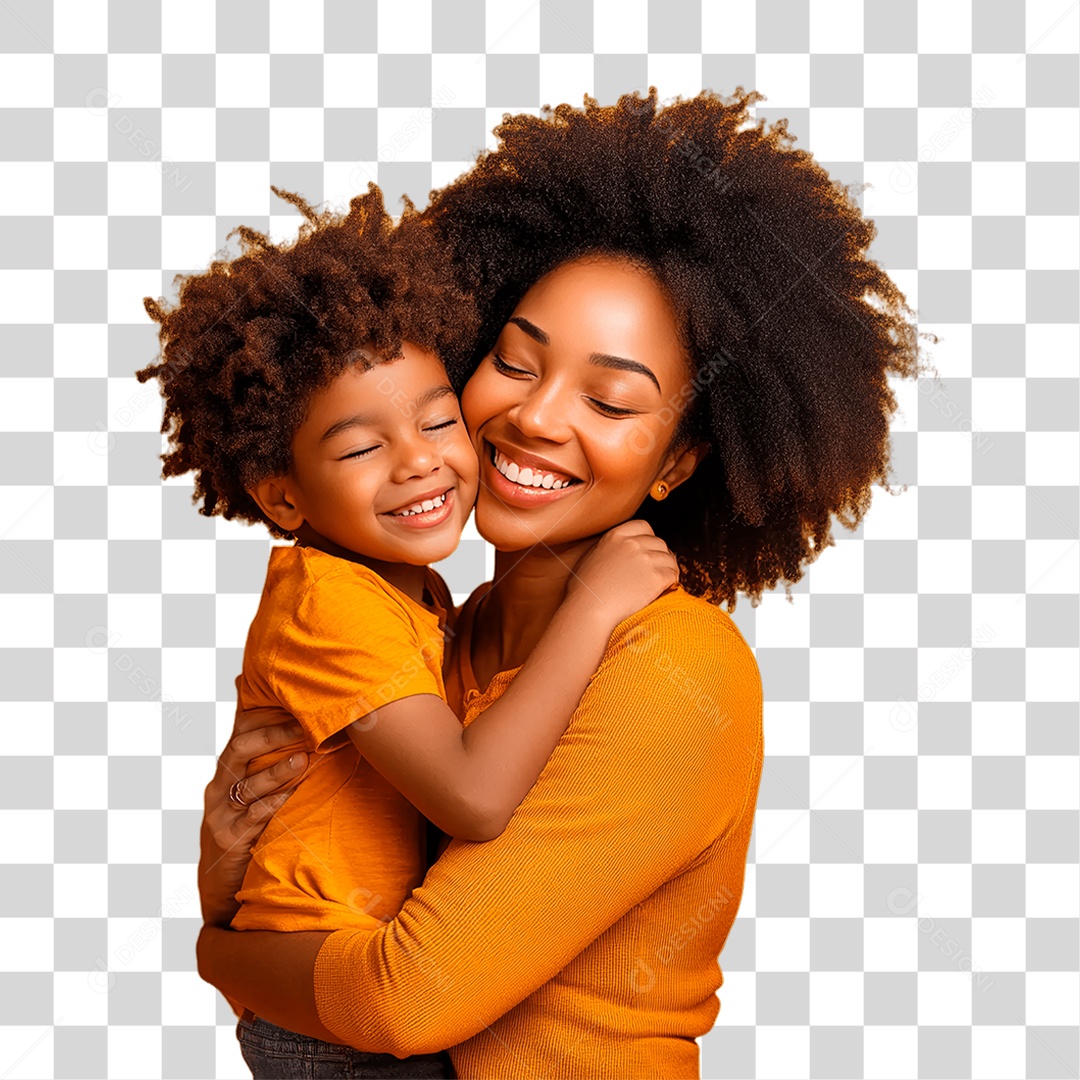 Mãe e Filho PNG Transparente