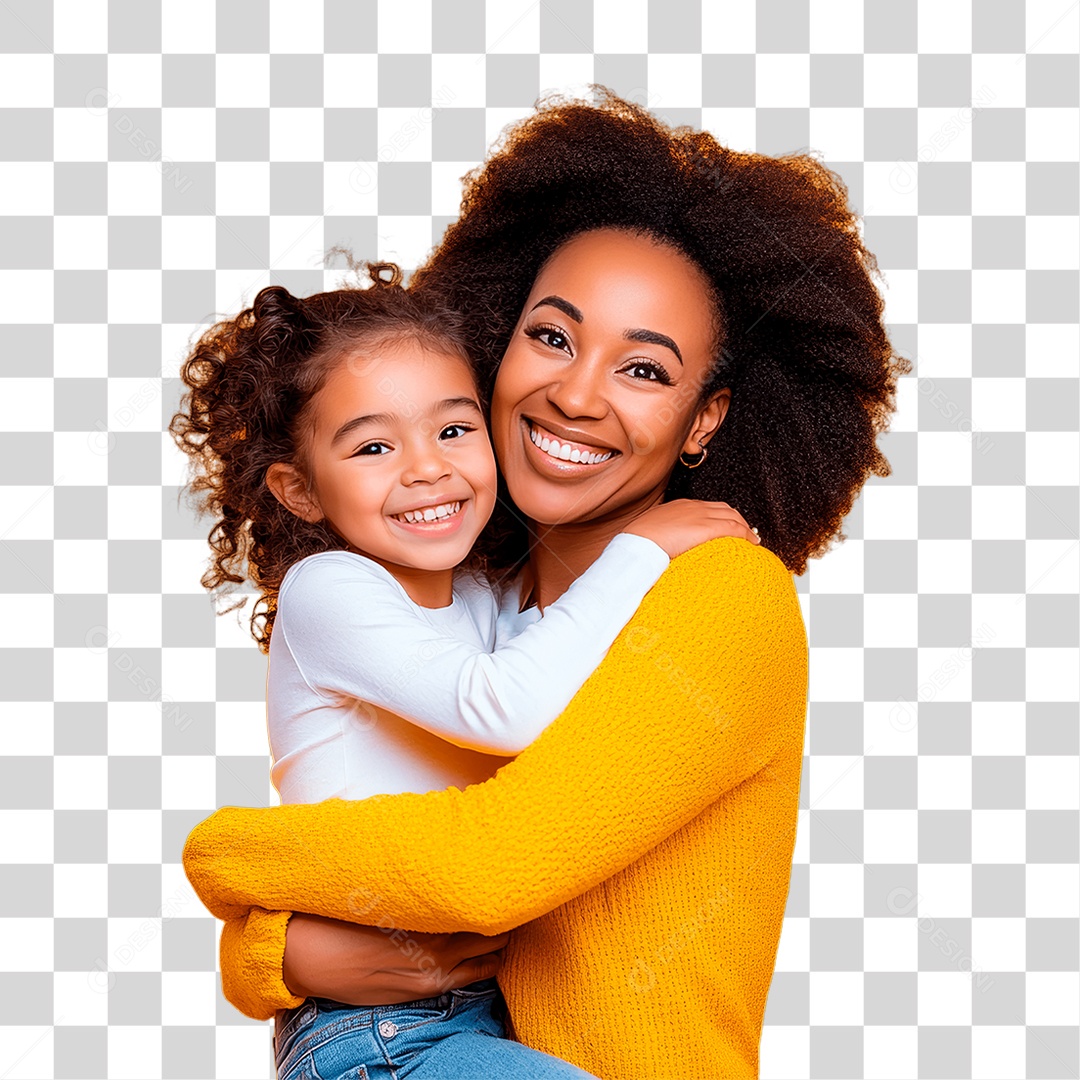 Mãe e Filha PNG Transparente