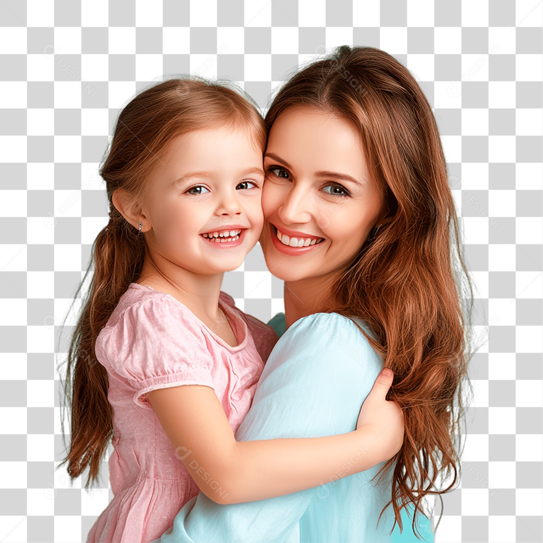 Mãe e Filha PNG Transparente