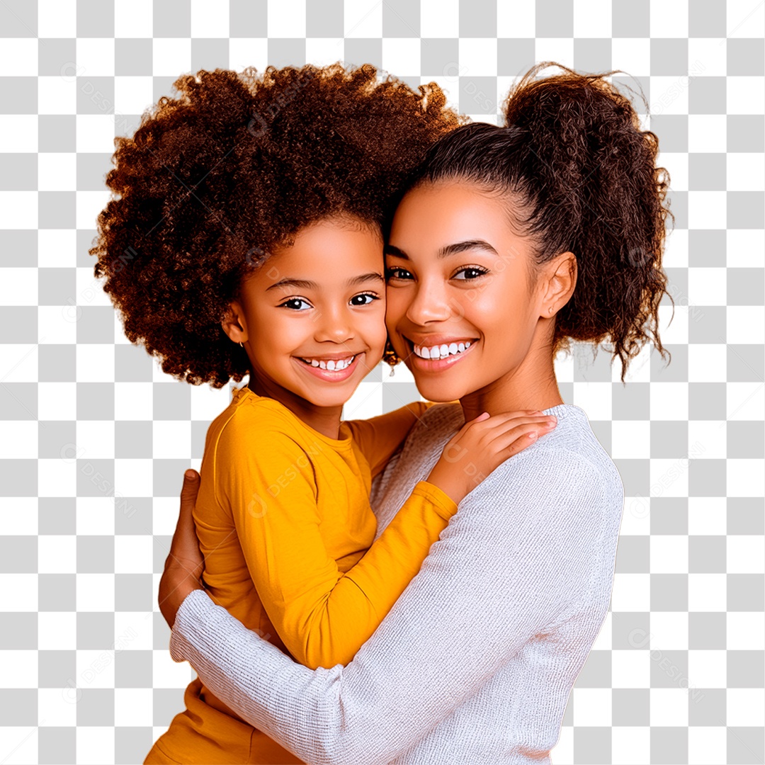 Mãe e Filha PNG Transparente