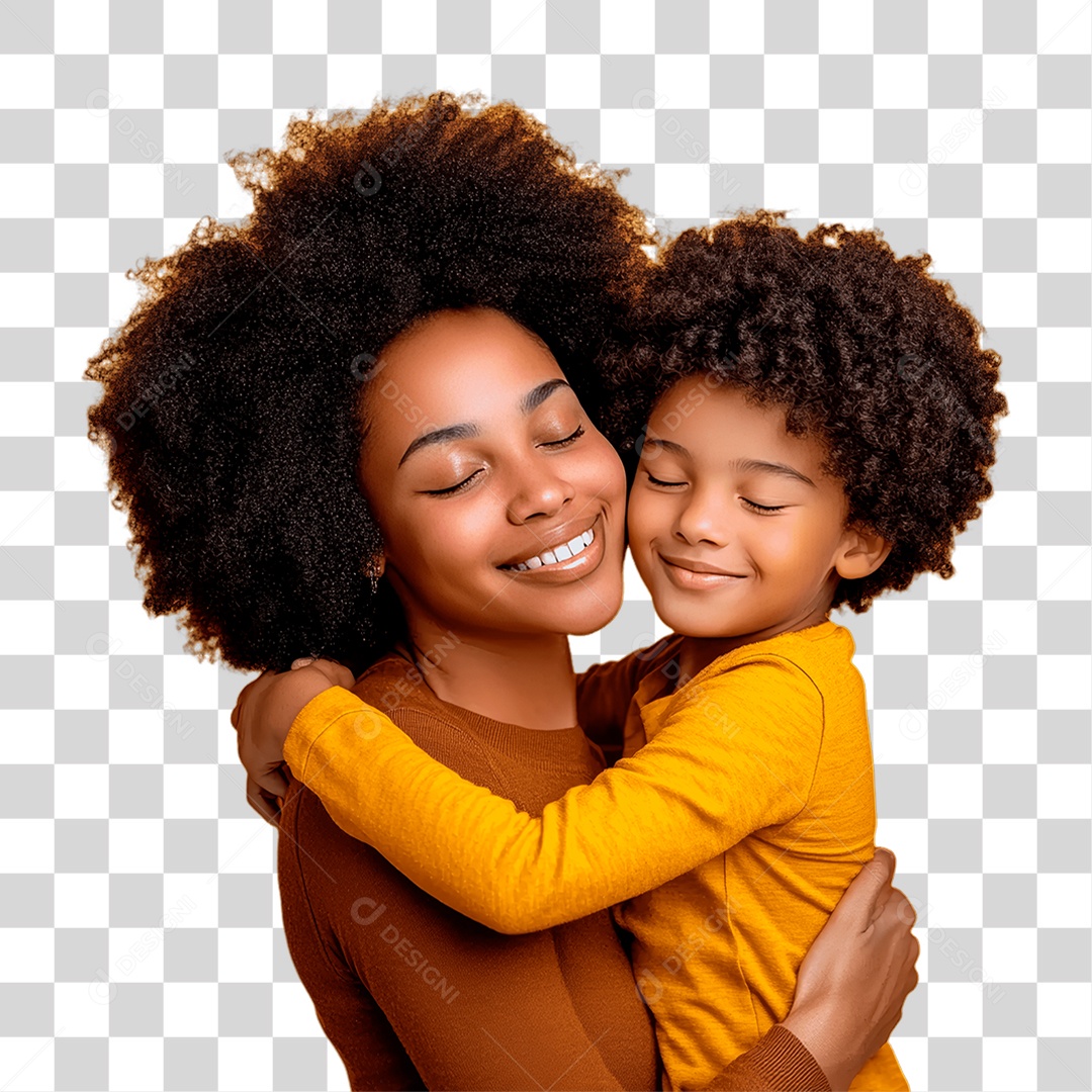 Mãe e Filho PNG Transparente