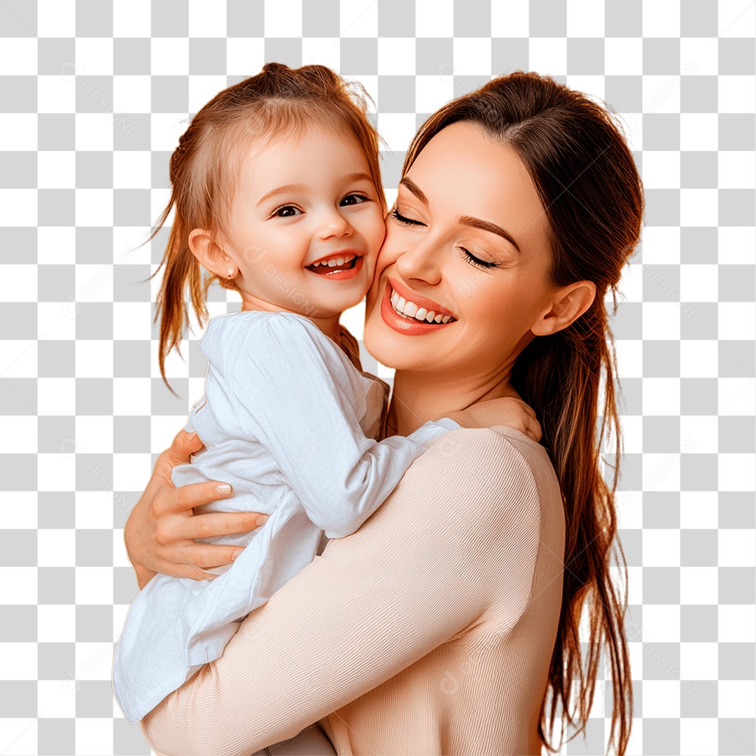 Mãe e Filha PNG Transparente