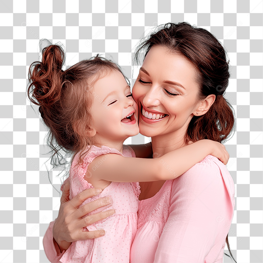 Mãe e Filha PNG Transparente