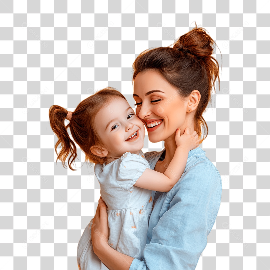 Mãe e Filha PNG Transparente