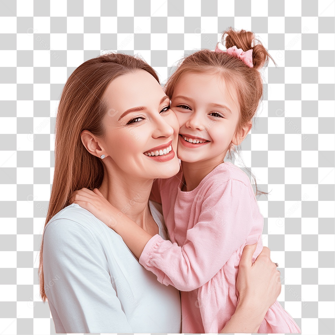 Mãe e Filha PNG Transparente
